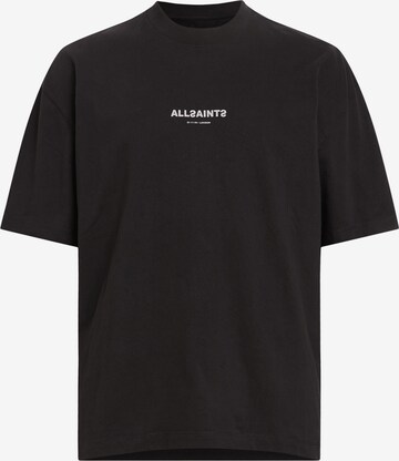 Tricou de la AllSaints pe negru: față