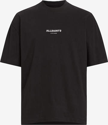 T-Shirt AllSaints en noir : devant