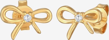 ELLI Náušnice - Zlatá: predná strana