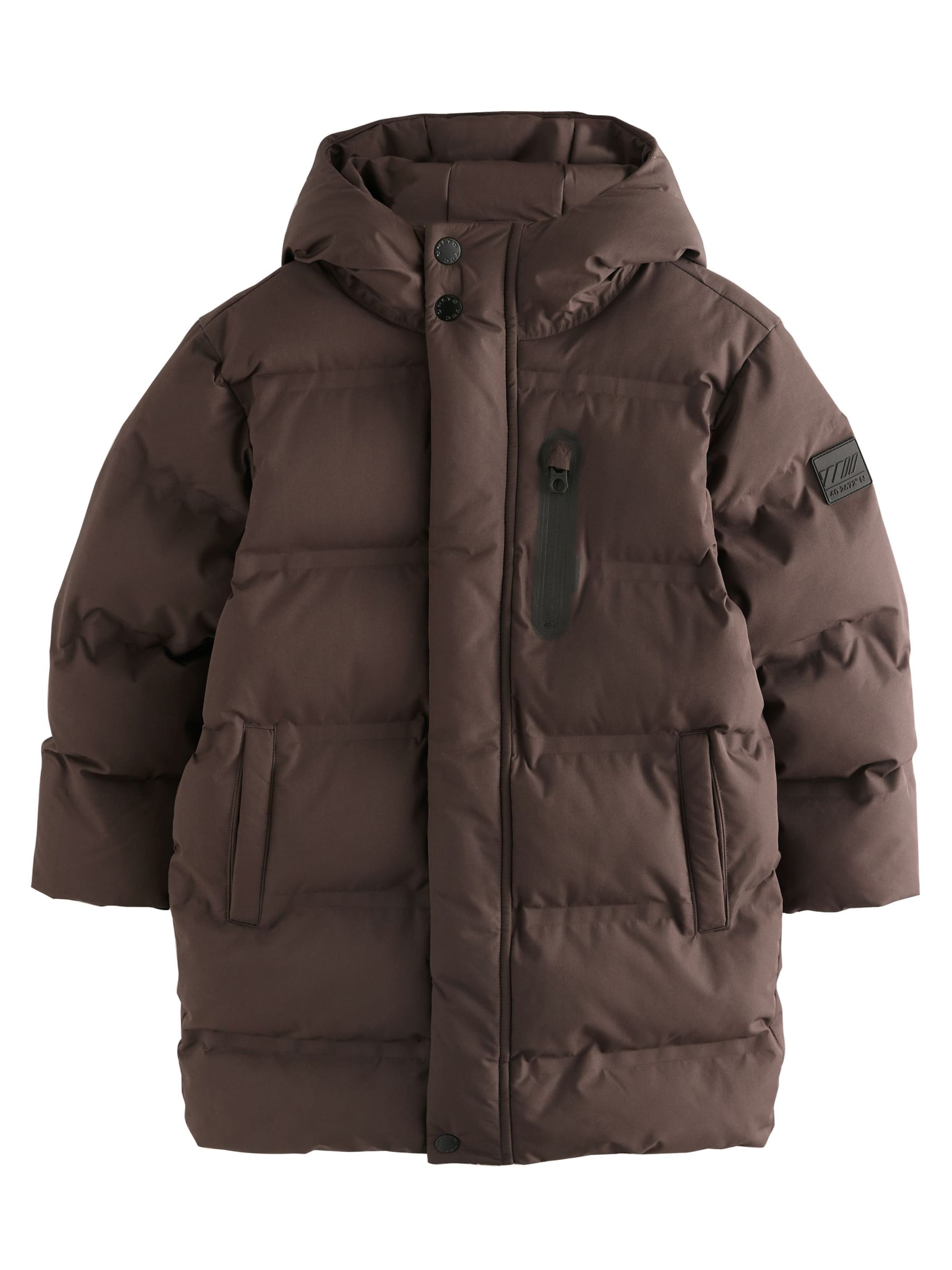 Next Kabát - Hnedá: predná strana