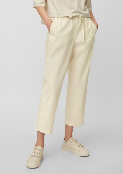 Marc O'Polo Pantalon en beige, Vue avec modèle