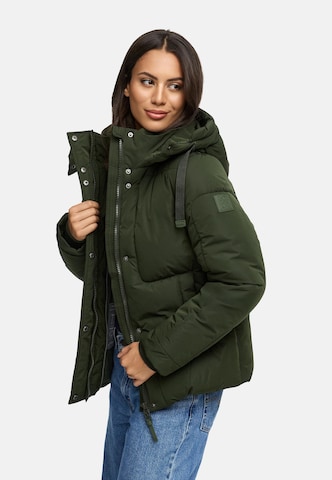 NAVAHOO Winter jacket 'Zauberlicht 14' in Green