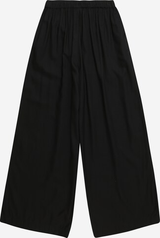 s.Oliver Wide Leg Hose in Schwarz