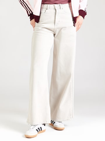 Wide leg Jeans di ADIDAS ORIGINALS in grigio: frontale