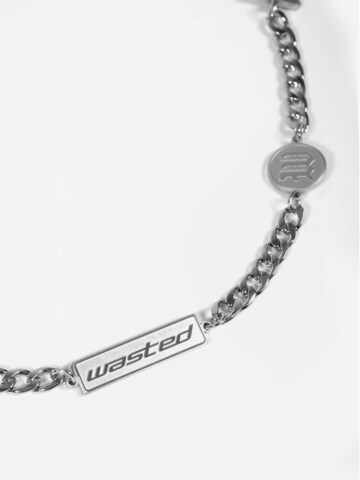 Wasted Paris - Cadena 'Pulse Necklace' en plata