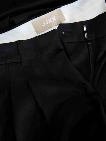 JJXX - Loosefit Calças com pregas 'Mary' em preto