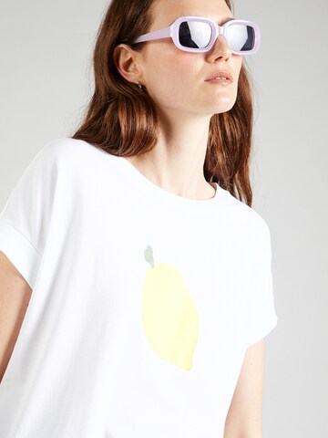 ARMEDANGELS T-Shirt 'IDAARA FRUITS' (GOTS) in Weiß