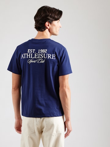 ABOUT YOU - Camisa 'Damian' em azul: frente
