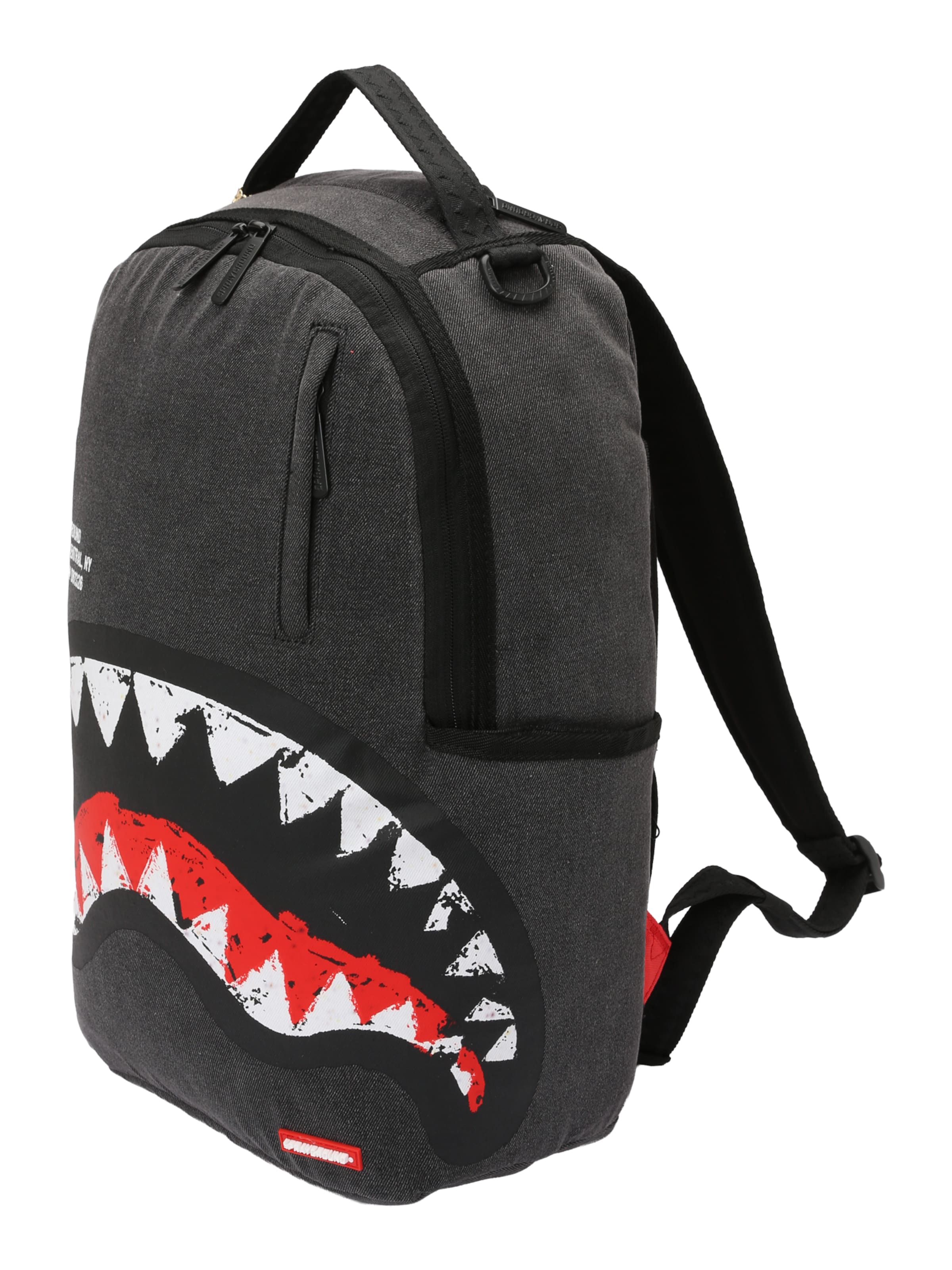 Sprayground Backpack 'SHARK CENTRAL' in Grey