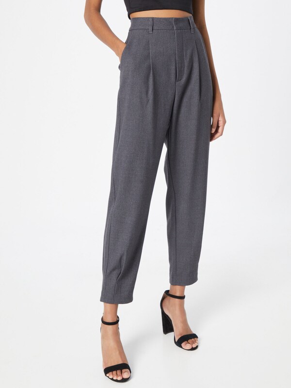 Copenhagen Muse Tapered Pleat-Front Pants 'TAILOR' in Grey