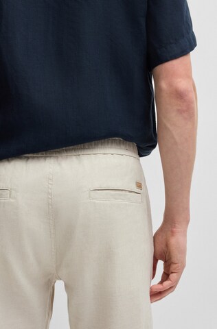 BOSS Regular Hose 'Sanderson-L' in Beige