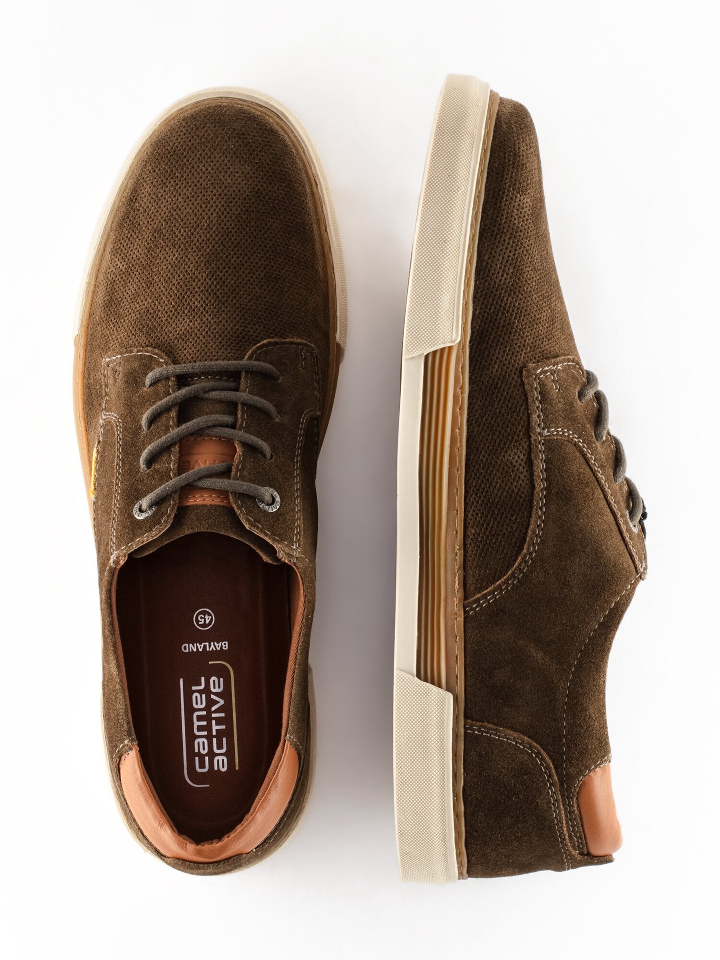 CAMEL ACTIVE Athletic Lace-Up Shoes in Green