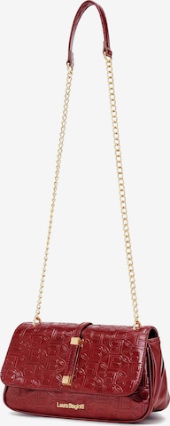 Borsa a tracolla 'Arcade 3' di Laura Biagiotti in rosso: frontale