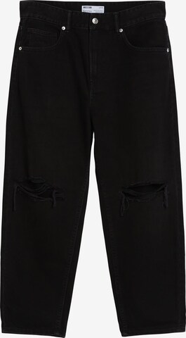 Bershka Jeans in Black: front