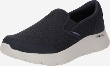 Pantofi sport 'GO WALK FLEX - REQUEST' de la SKECHERS pe albastru: față