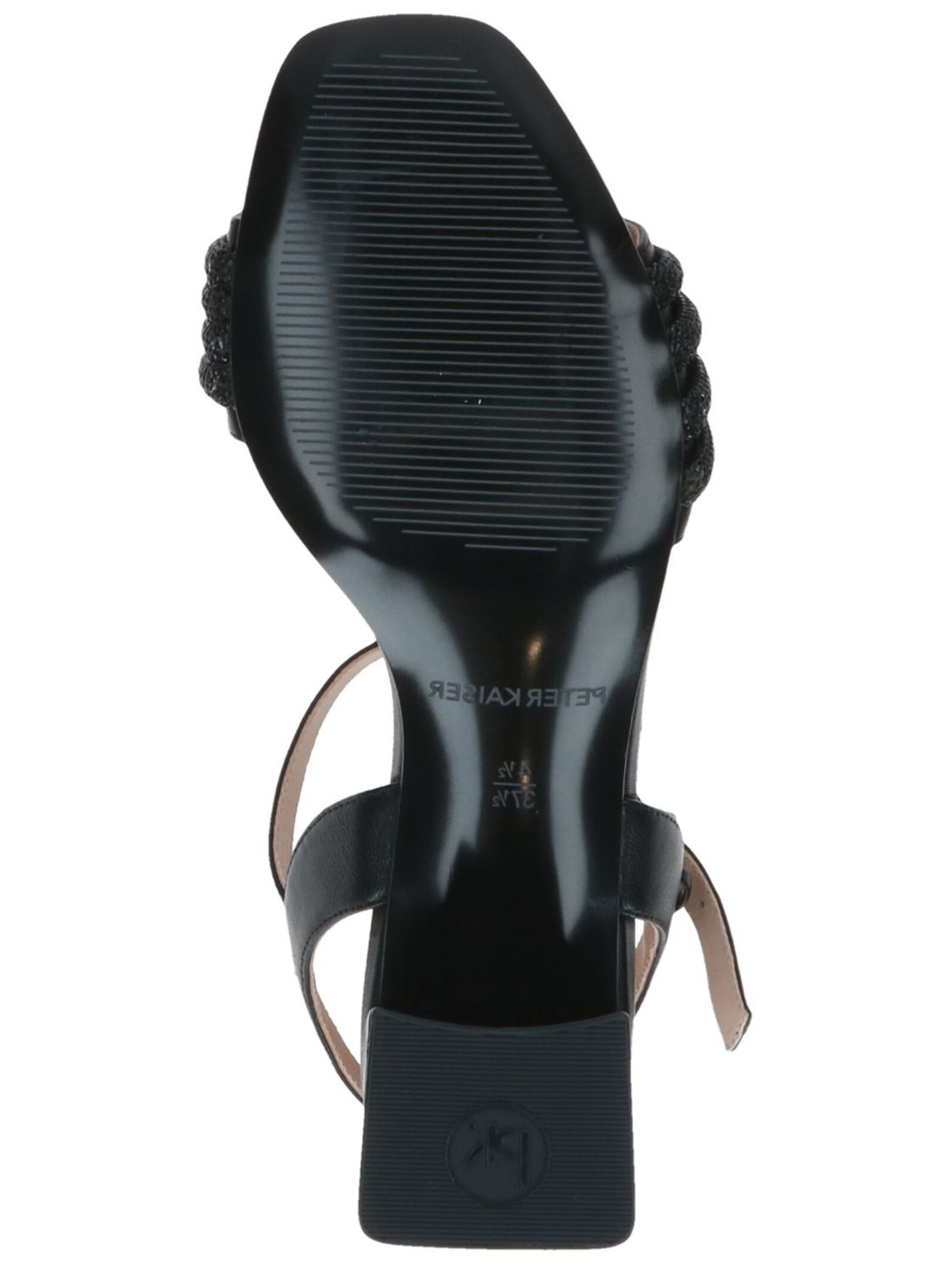 PETER KAISER Sandalen met riem in Zwart