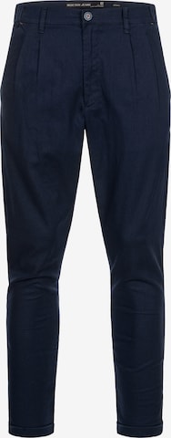 Regular Pantalon chino 'Cunningham' INDICODE JEANS en bleu : devant