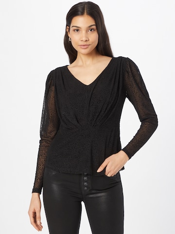 Sofie Schnoor Blouse 'MAEVA' in Zwart: voorkant