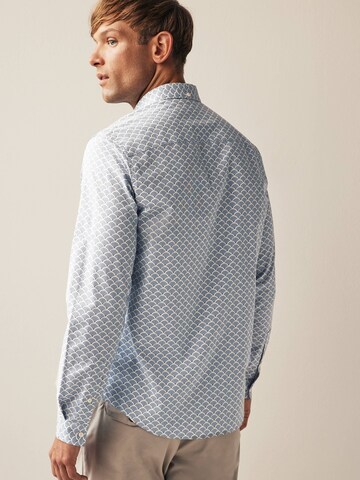 Next - Ajuste regular Camisa en azul