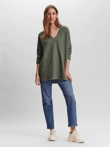 VERO MODA Sweter 'Leanna' w kolorze zielony