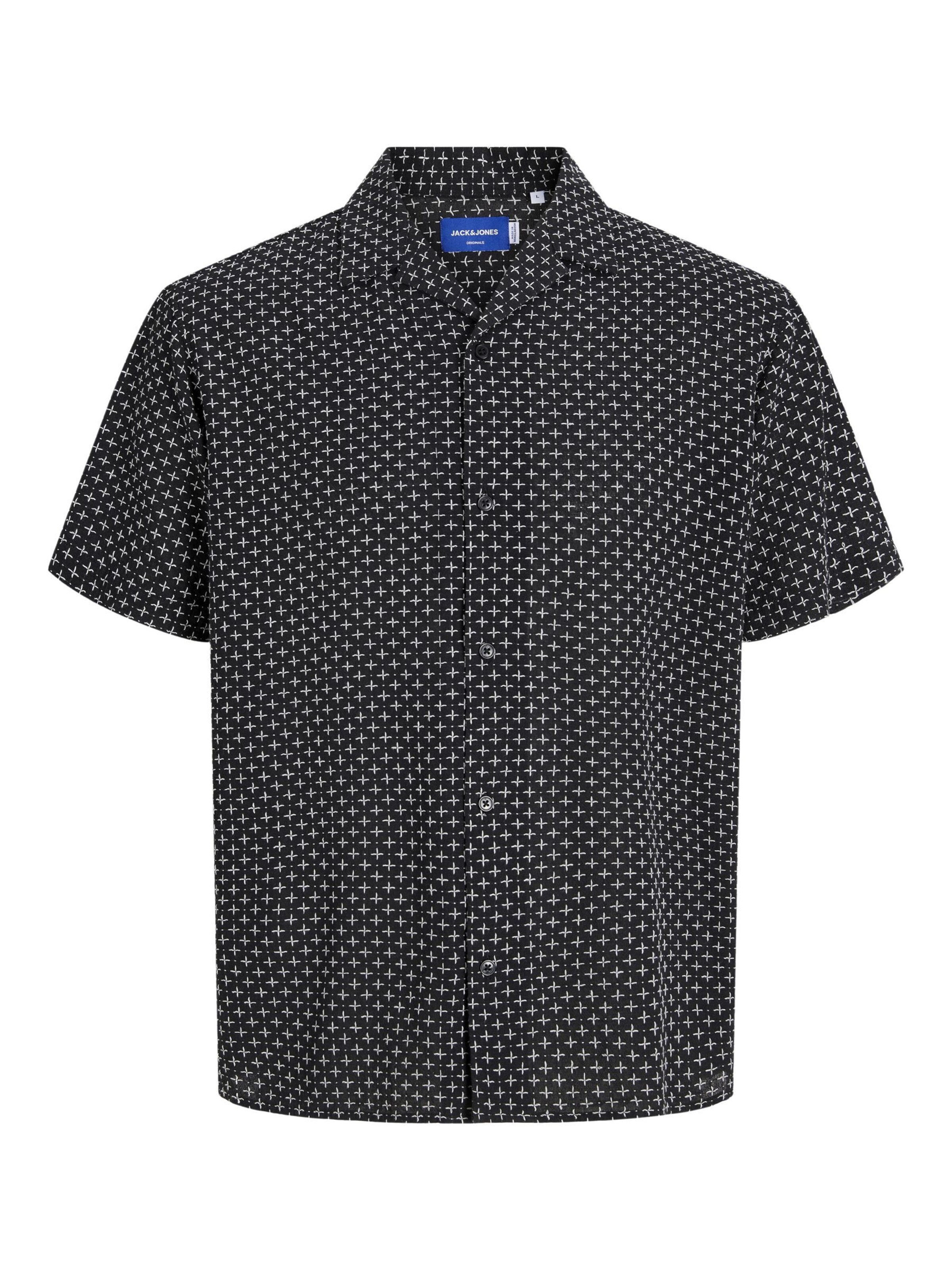 JACK & JONES Skjorte i sort: forside