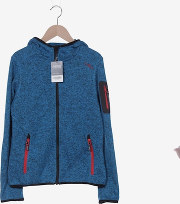 CMP Kapuzenpullover M in Blau: Vorderseite