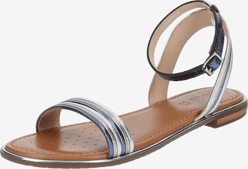 GEOX Strap Sandals in Blue: front