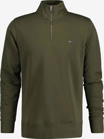 GANT Sweatshirt in Green: front