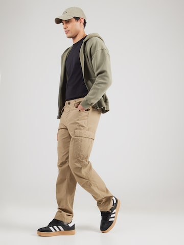 Regular Pantalon cargo 'Miller' Vintage Industries en vert