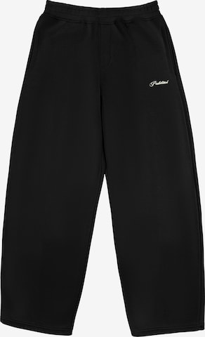 Prohibited Pants 'Campus' in Black: front