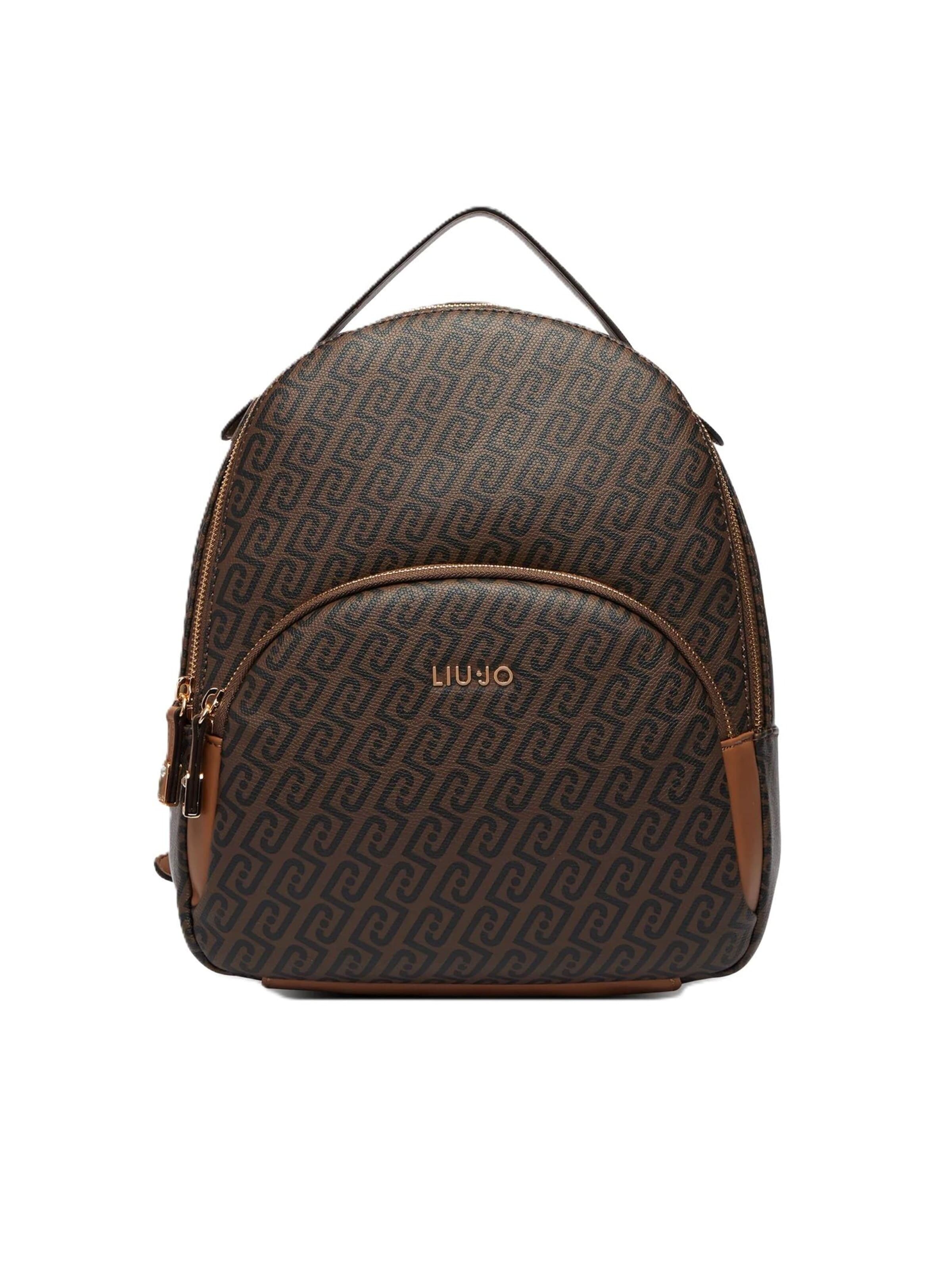 Zaino 'AF6209 E1137' di Liu Jo in marrone: frontale