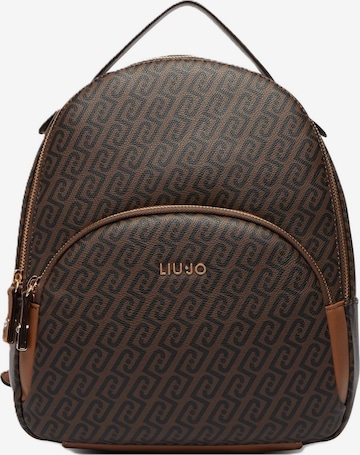 Zaino 'AF6209 E1137' di Liu Jo in marrone: frontale