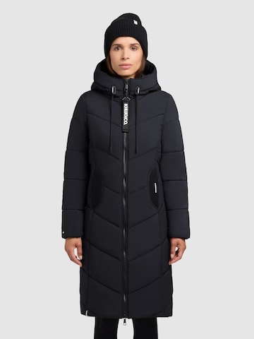 Manteau d’hiver 'Aribay6' khujo en bleu : devant
