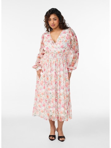 Abito estivo 'Mkathy' di Zizzi in arancione: frontale