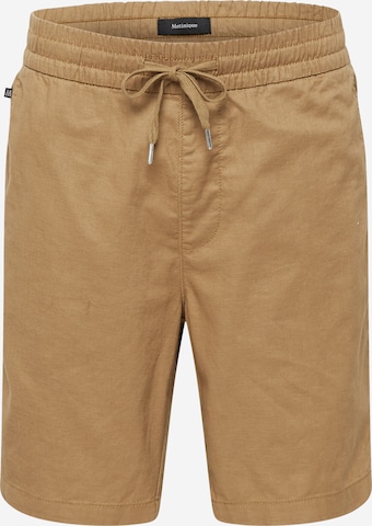 Regular Pantalon 'Barton' Matinique en beige : devant