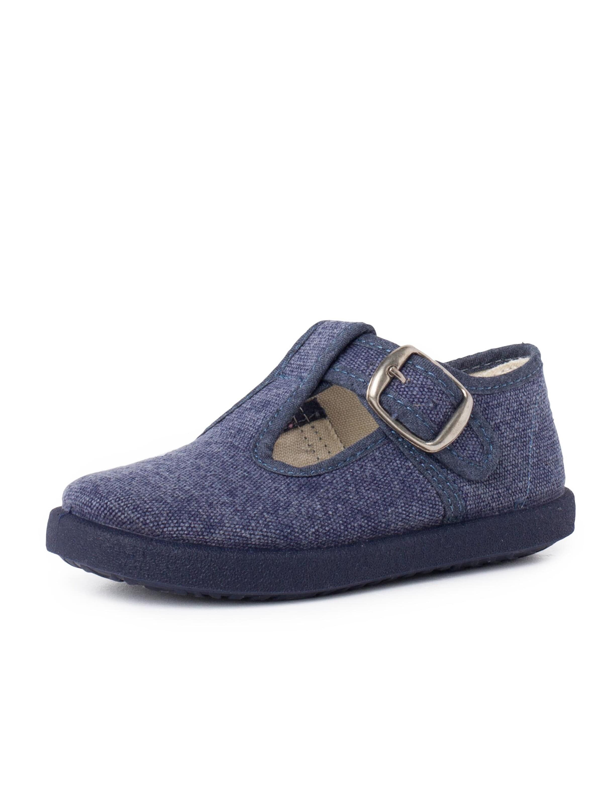Pisamonas First-step shoe in Blue: front