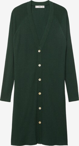 Cardigan 'Almar' MANGO en vert : devant