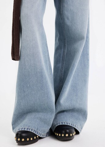 MANGO Wide leg Jeans 'Oscar' in Blue
