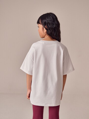 T-Shirt Next en blanc