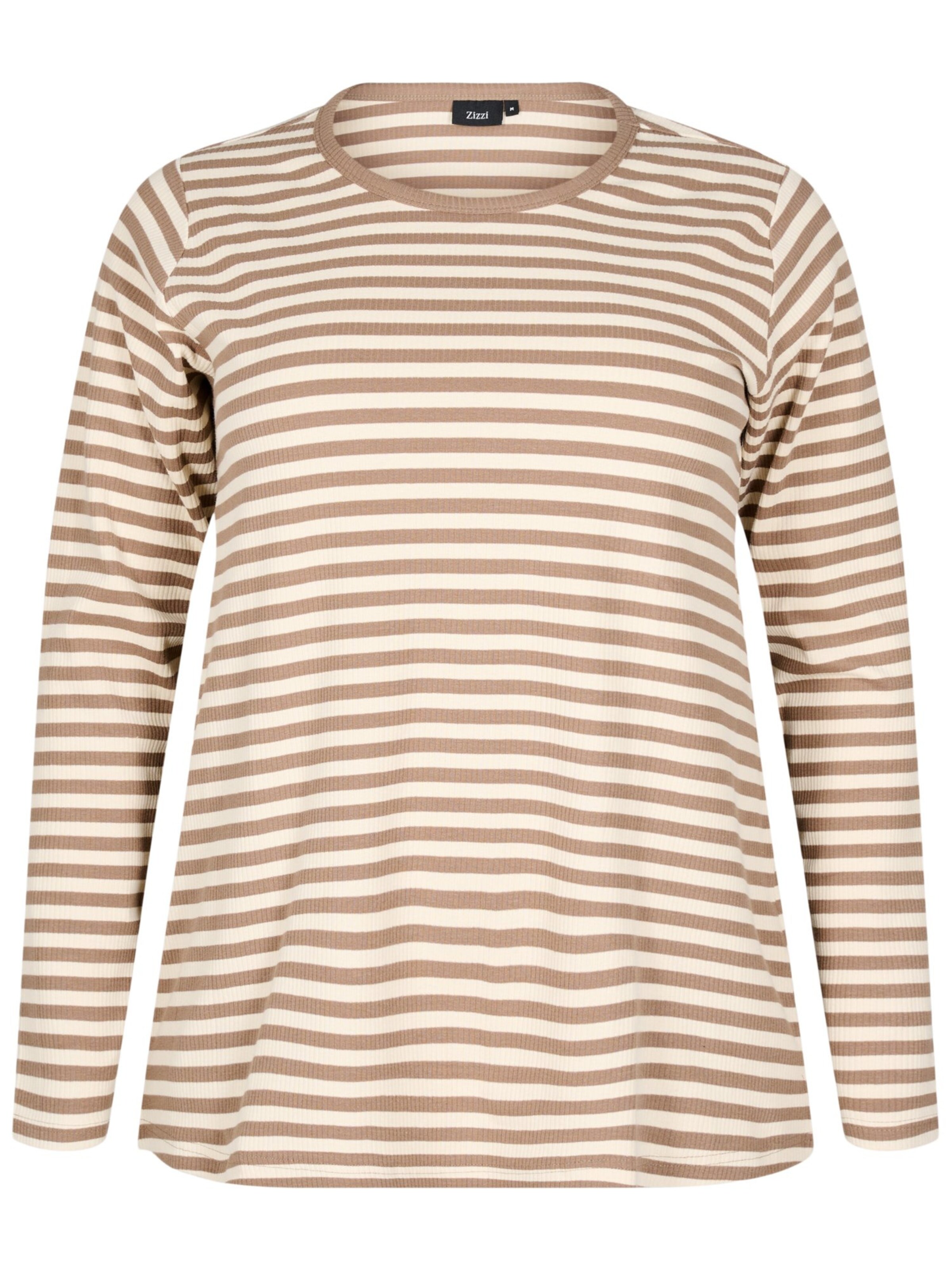 Zizzi Tričko 'CAMANDRINE' - Béžová: predná strana