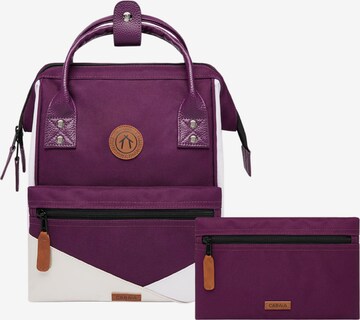 Cabaia - Mochila 'Adventurer S' em roxo: frente