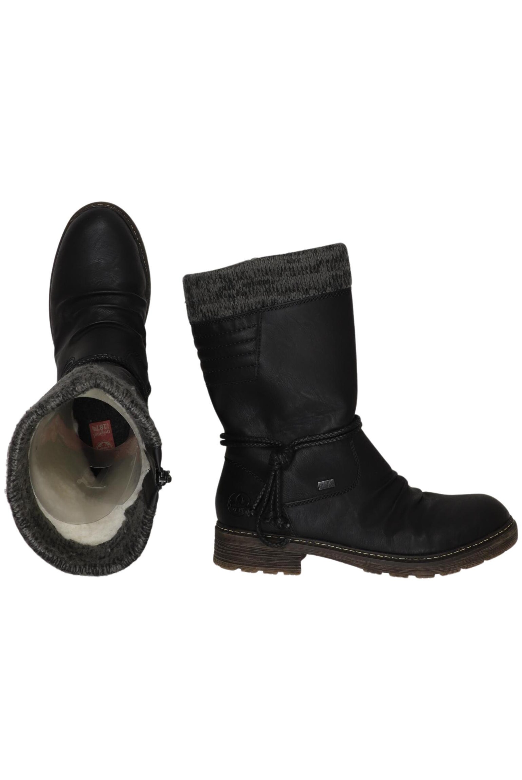 Rieker Dress Boots in 40 in Black: front