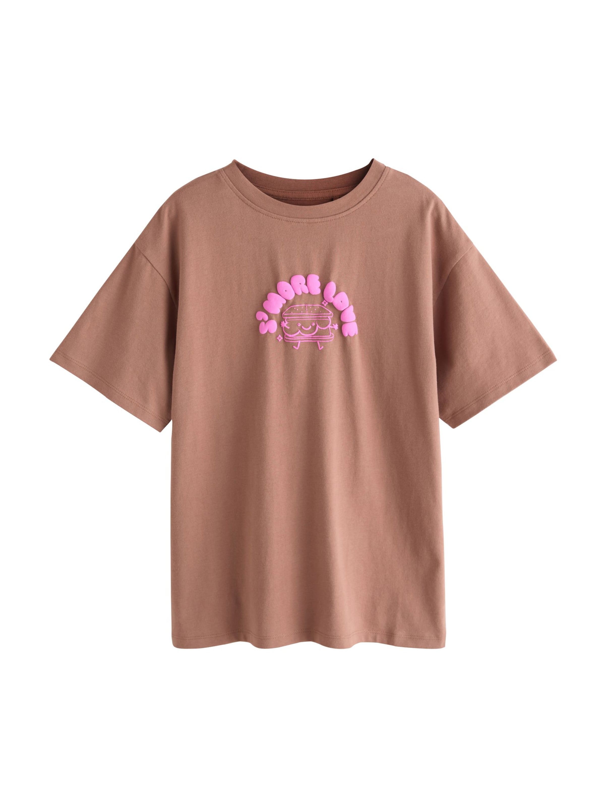 Next - Camiseta en marrón: frente