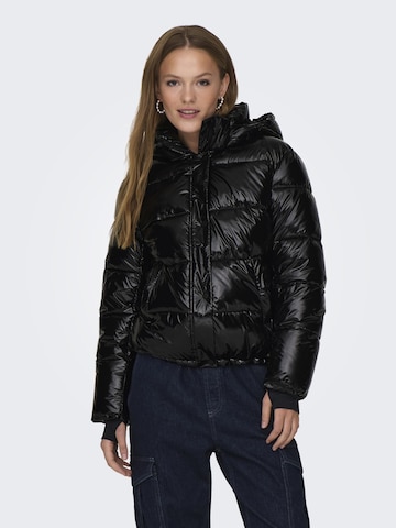 Veste d’hiver 'Annlouis' ONLY en noir : devant