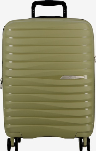 Jump Trolley 'Xwave' in Green: front