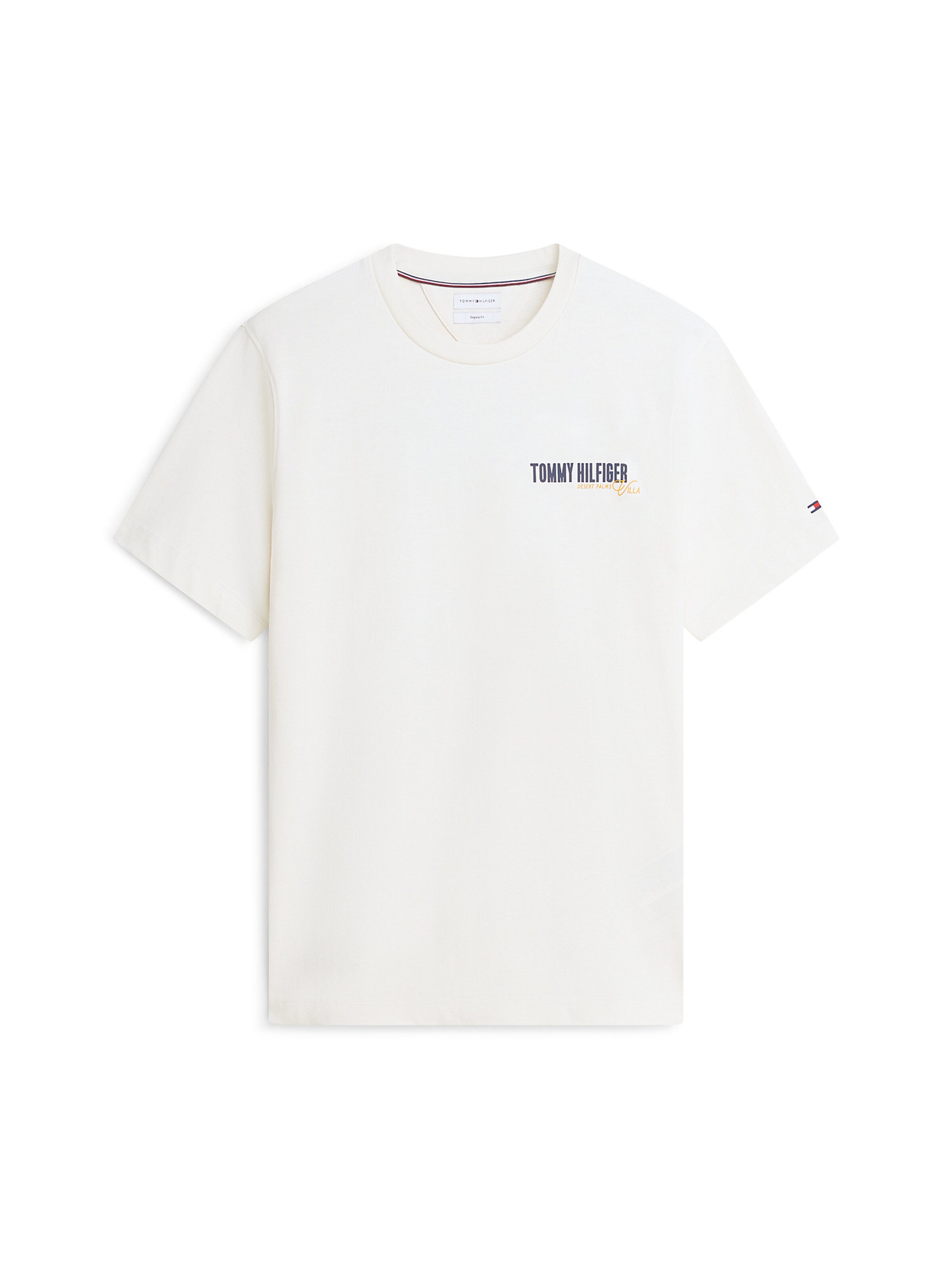 TOMMY HILFIGER T-Shirt in nachtblau / aqua / honig / weiß, Produktansicht