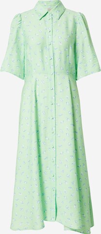 Y.A.S Sukienka koszulowa 'MYNTE' w kolorze zielony: przód