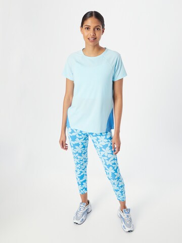 ROXY Sportshirt 'SEE THE GOOD' in Blau