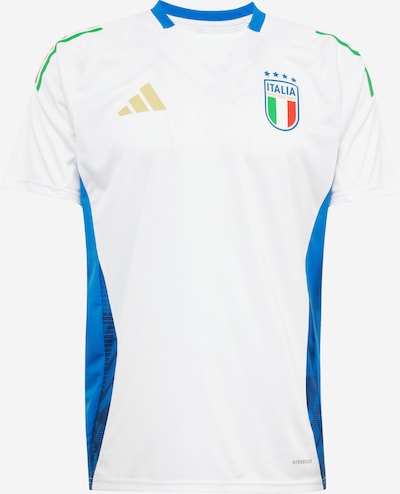 ADIDAS PERFORMANCE T-Shirt fonctionnel en bleu / or / vert / blanc, Vue avec produit