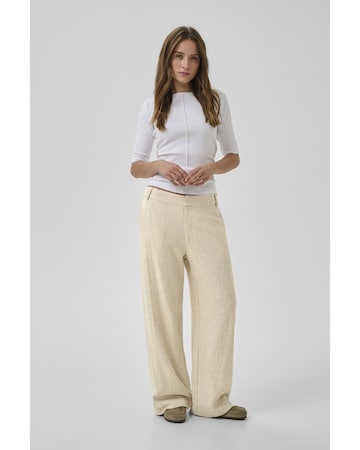 My Essential Wardrobe Loose fit Trousers 'MWLavita' in Beige